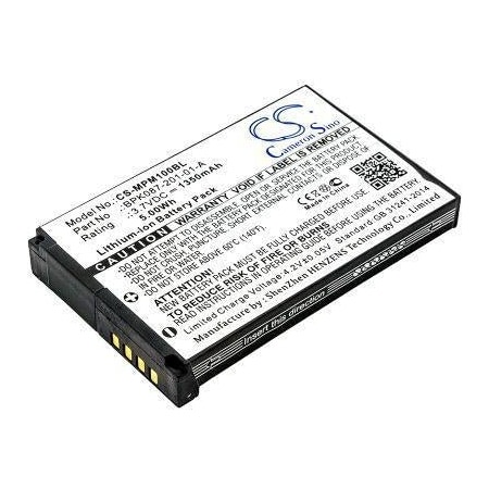 Bsc Preferred Verifone MPM-100 VX600 Bluetooth VX600BT 1350mAh Payment Terminal Replacement Battery CS-MPM100BL.2